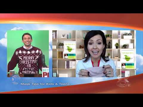 How to Prevent Mask Rash Around the Mouth | WFLA | Dr. Ana-Maria Temple, Holistic Pediatrician