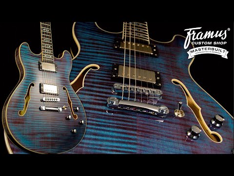 Framus Custom Shop Masterbuilt - Mayfield Custom - Flamed Maple Top #18-3804