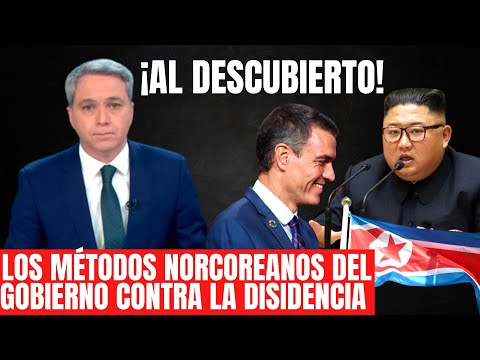 Vicente Vallés deja patentes los métodos norcoreanos del Gobierno Sánchez para ahogar la disidencia