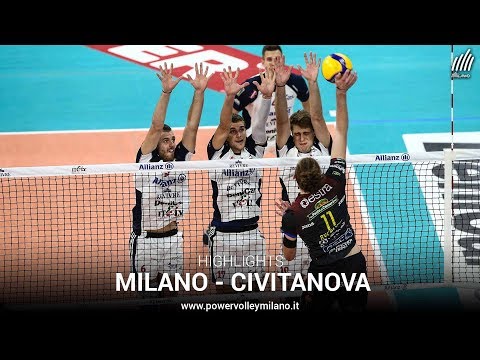 Superlega, highlights Milano - Civitanova