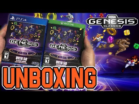 Sega Genesis Classics (PS4/Xbox One) Unboxing!!