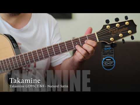 Takamine GD93CE NS Naturel Satin Electric Acoustic Guitar