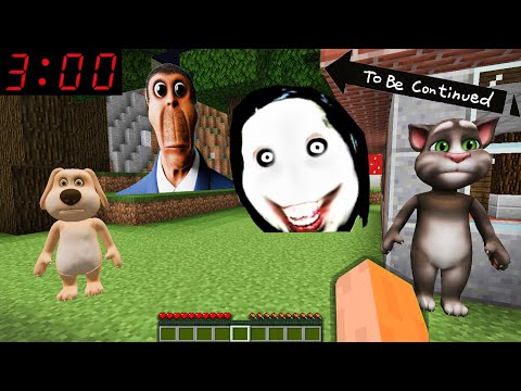 JEFF THE KILLER NEXTBOT AND OBUNGA   CHASED ME in Minecraft - NEXTBOTS