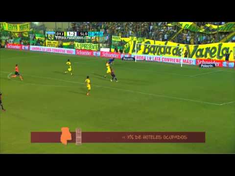 Lo pudo haber liquidado. Defensa 1 - San Lorenzo 2. Fecha 2. Primera División 2015. FPT.