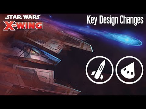 X-wing Second Edition Key Design Changes - Missiles and Torpedoes