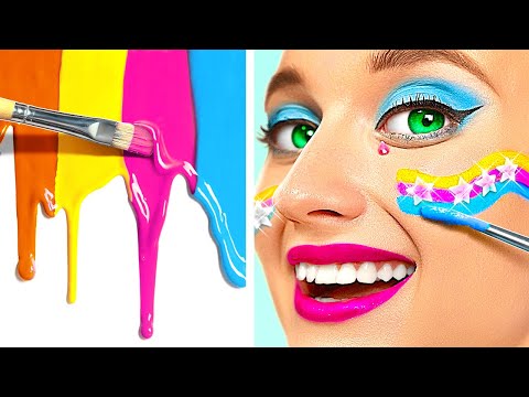 IF OBJECTS WERE PEOPLE || Crazy Relatable Food MakeUp Situations! by Challenge Accepted