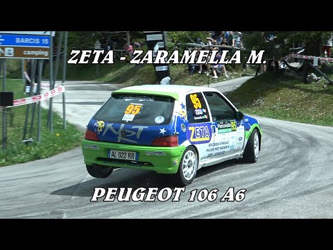 RALLY PIANCAVALLO 2022 | "ZETA"  - ZARAMELLA M. | PEUGEOT 106 A6 | VIDEOCLIP + PASSAGGI ESTERNI