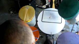 Balloon Drum Kit in Action