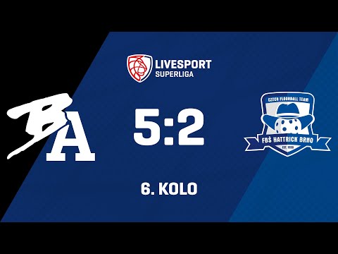 6. kolo | BLACK ANGELS - FBŠ Hummel Hattrick Brno 5:2