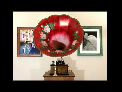 "Casey Jones", Billy Murray, Edison flat top Blue Amberol cylinder record #1550