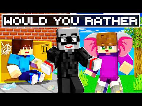WOULD YOU RATHER ΑΛΛΑ ΓΙΝΕΤΑΙ ΣΤΟ MINECRAFT (ΑΣΤΕΙΟ EDITION)