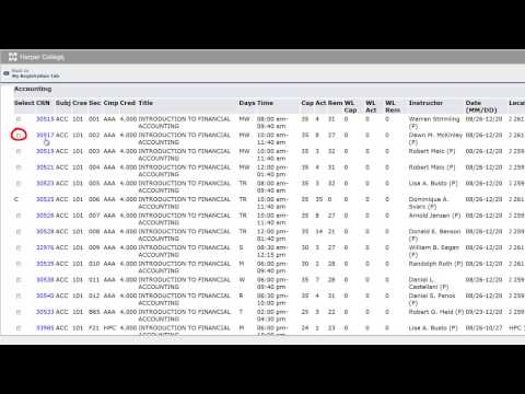 Harper College Login