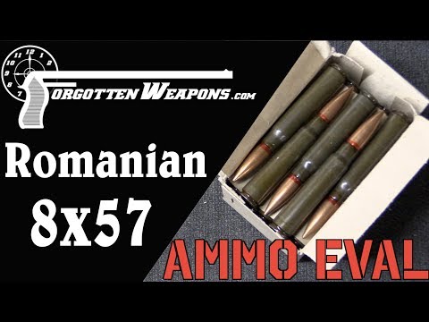Ammo Evaluation: Romanian 8mm Mauser