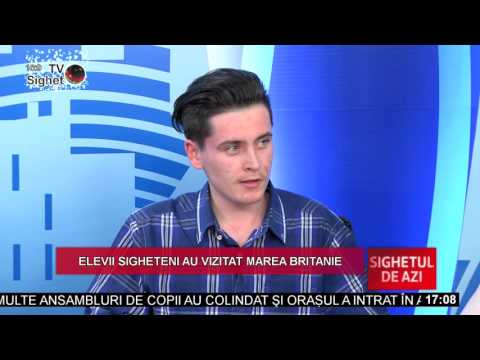 Sighetul de Azi 8 decembrie 2015 - Elevii sigheteni au vizitat Marea Britanie