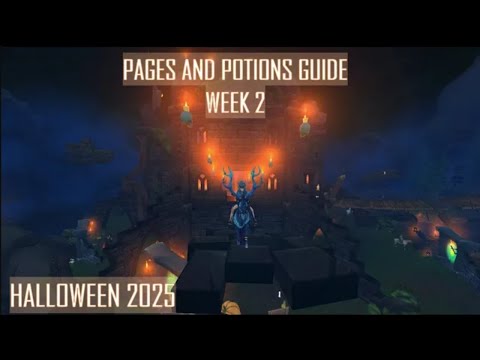 SSO Halloween 2025 | Week 2: Pages and Potion Recipes Guide