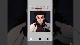 Swapping the colors of the Demon Slayer characters to those of Muzan. #demonslayer #kny #edit #art