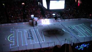 preview picture of video 'Nashville Predators Laser Intro 2012 Playoffs Round 2'