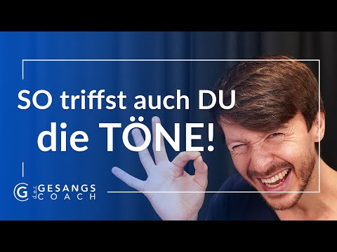 Töne treffen lernen - 3 einfache Schritte um JEDEN Ton zu treffen!