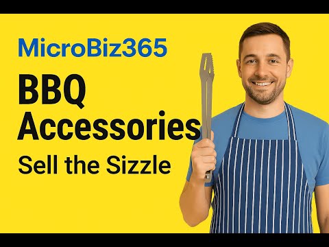 Start a BBQ Accessory Business: Start This for Under £300 - low-cost business idea