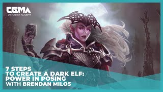 7 Steps to Create a Dark Elf: Power in Posing