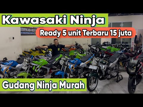 KAWASAKI NINJA - PRICE 15 MILLION - READY MANY