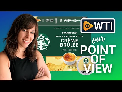 Starbucks Flavored K-Cup Coffee Pods — Crème Brûlée for Keurig Brewers — 6 boxes (60 pods total) Crème Brulee 10 Count (Pack of 6) - WTI product video review