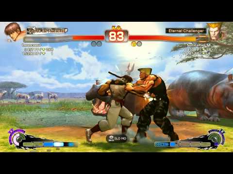 Leoncoeur (GY) vs SunValtiel SF (GU) | SSF4: Arcade Edition PC - Ranked Match