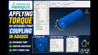 Applying Torque via Reference Point Coupling in Abaqus