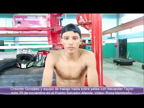 Cristofer González pelea con Alexander Taylor 25 de noviembre de 2016
