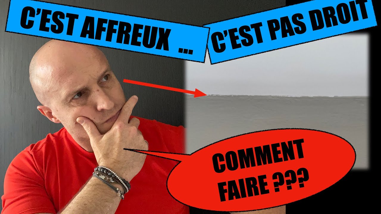 Finition Peinture Parfaite et ligne droite - Astuce de Peintre 🧐🧐🧐🧐🧐🧐