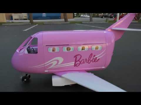 AIRPLANE - ELSA toddler gets AIRSICK in Barbie's Plane - Travel Adventure - Vacation