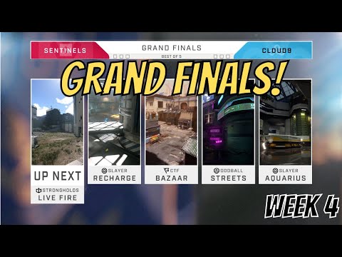 HCS NA Pro Series - cloud9 vs. Sentinels -  GRAND FINALS [BO5] - Halo Infinite Pro Match - Week 4