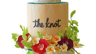 preview picture of video 'Tropical Themed Cake for The Knot!'