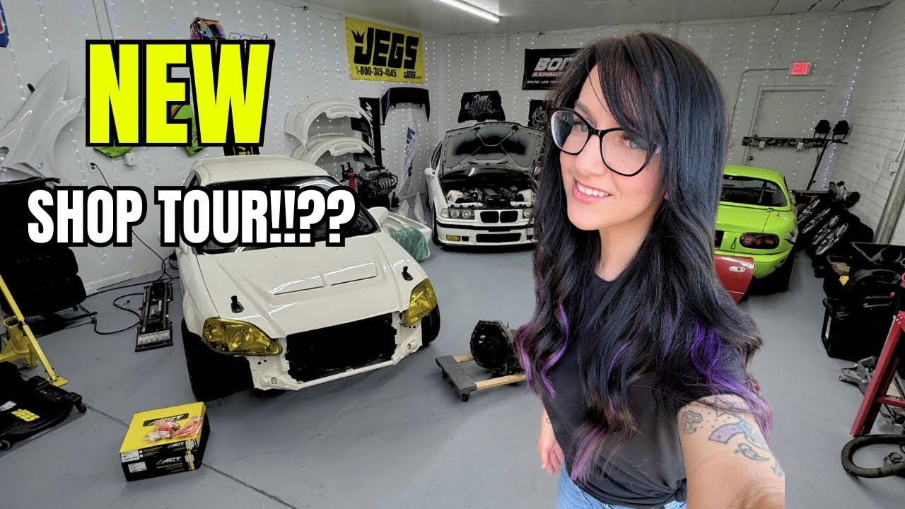 NEW shop tour and what happend to my Miata racecar