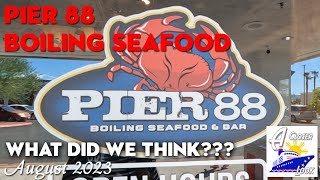 First Time at Pier 88 Boiling Seafood