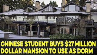 Student Buys $27 MILLION Mansion as College Dorm