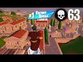 63 Elimination Solo vs Squads Wins (Fortnite Chapter 5 Season 2 Ps4 Controller Gameplay)