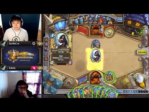 Hearthstone Grandmasters 2019: StrifeCro vs Eddie | Week 1 Day 3 | Americas