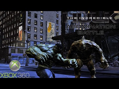 The Incredible Hulk [XBOX 360) - Abomination Boss fight