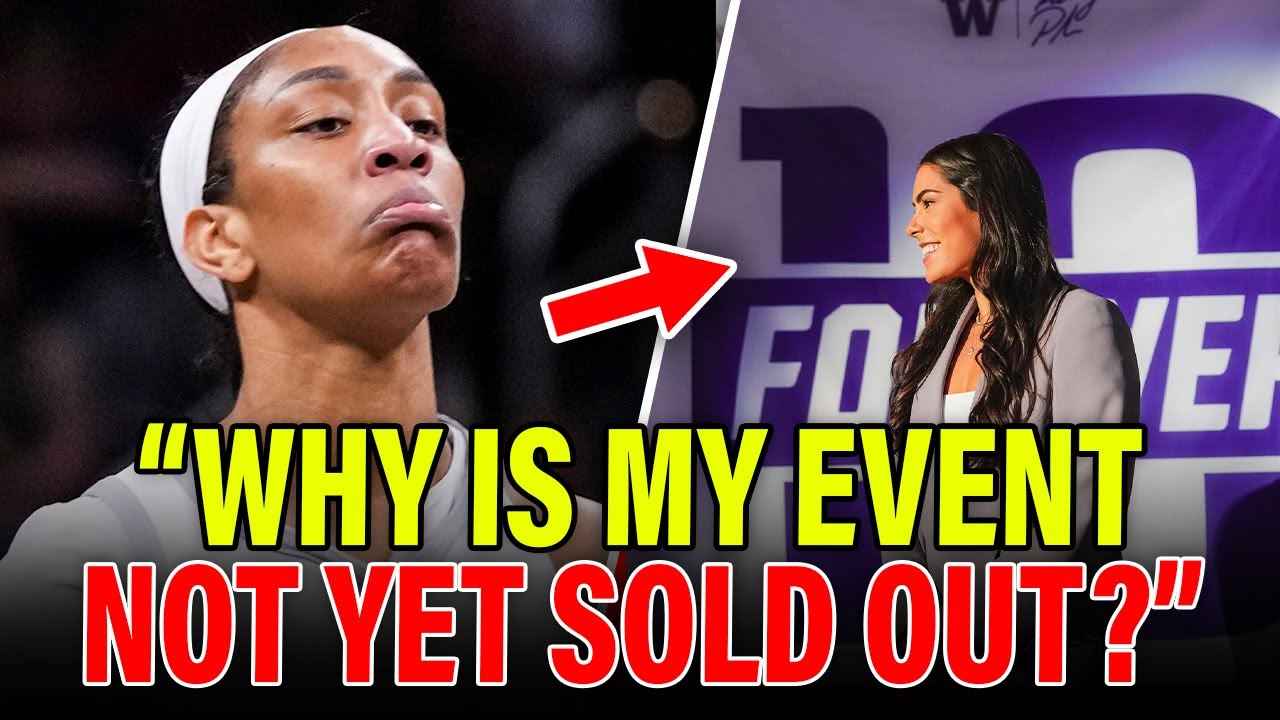 A’Ja Wilson FURIOUS At Kelsey Plum & Caitlin Clark SOLD OUT Jersey Retirement