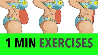 1-Minute Exercises To Burn Belly Fat
