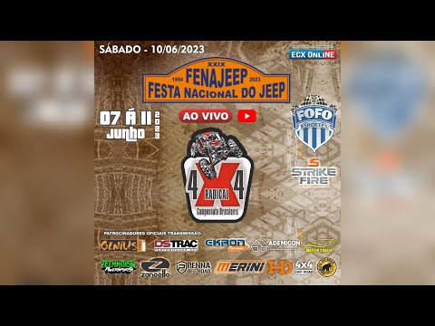 #AOVIVO DESAFIO RADICAL (CAMPEONATO BRASILEIRO) 4x4 - XXIX FENAJEEP - PROVAS DE SÁBADO (10/06/2023)