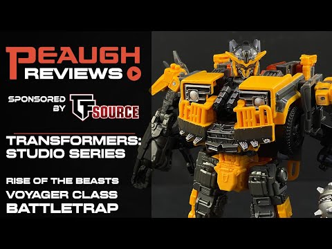 Video Review: Transformers Studio Series - Rise of the Beasts Voyager BATTLETRAP
