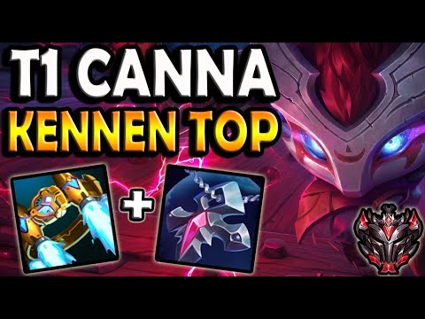 Kennen TOP vs Malphite [ T1 Canna ] Korea Grandmaster Patch 11.2 ✅
