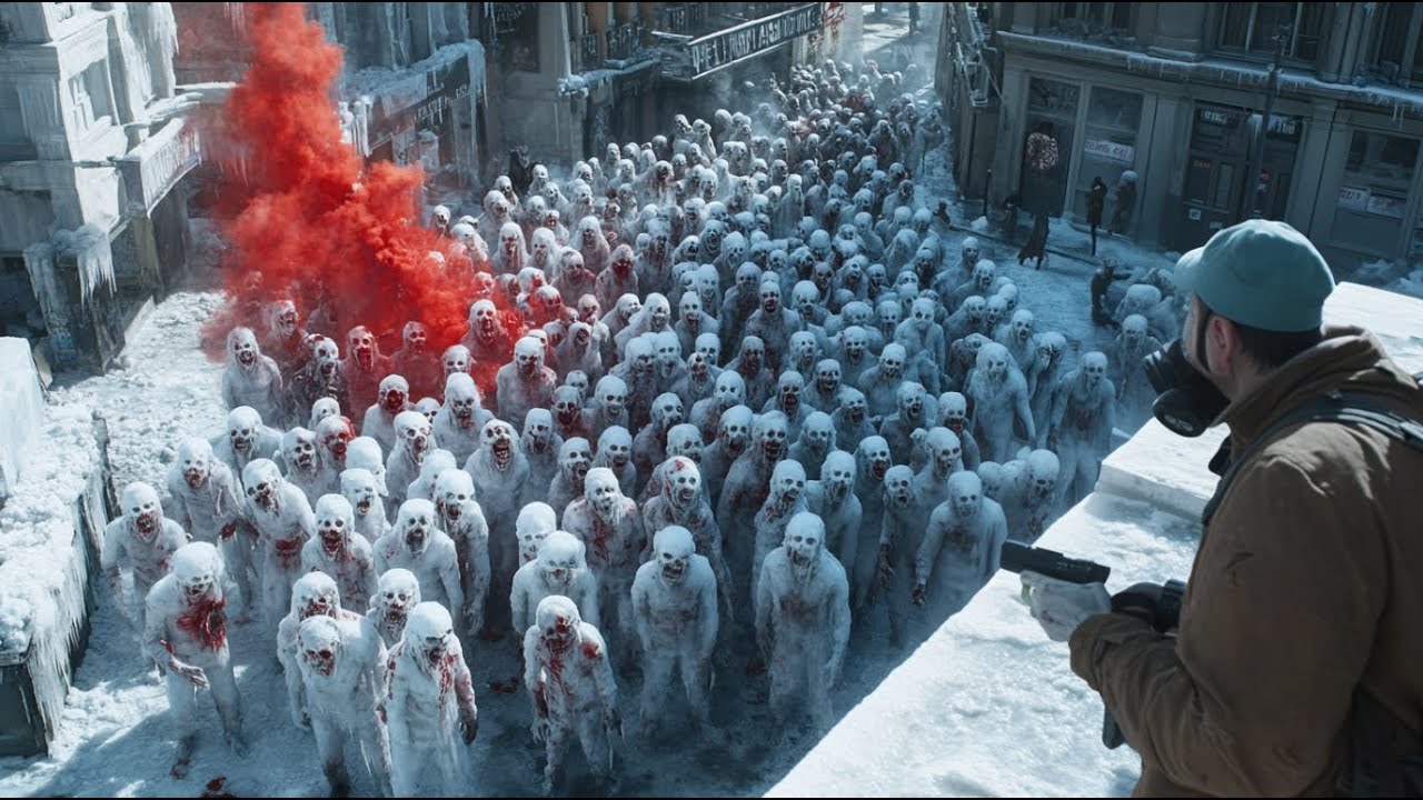 O AR congela o MUNDO TODO transformando quem RESPIRA em ZUMBI, e APENAS UM HOMEM consegue SOBREVIVER