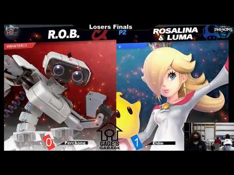Gage's Garage #3 - Eldin (RosaLuma) VS PercKong (R.O.B.) - SSBU Losers Finals