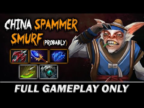 similar gameplay, there is a possibility that this guy is CHINA SPAMMER - Full Gameplay Meepo #346