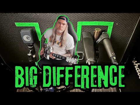 GUITAR CAB MIC COMPARISON | SM57, 121, MD421 & e906 | METAL