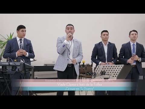 Vasile Oprea si fratii de la Toflea - Ce mare esti Tu Doamne - Zalau 2015