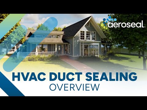 HVAC Duct Sealing Process Animation | Overview of Air Sealing Ductwork | Aeroseal